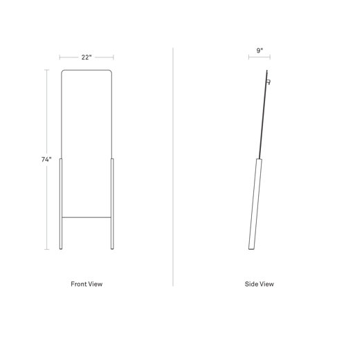 TDH Leaning Mirror AllModern